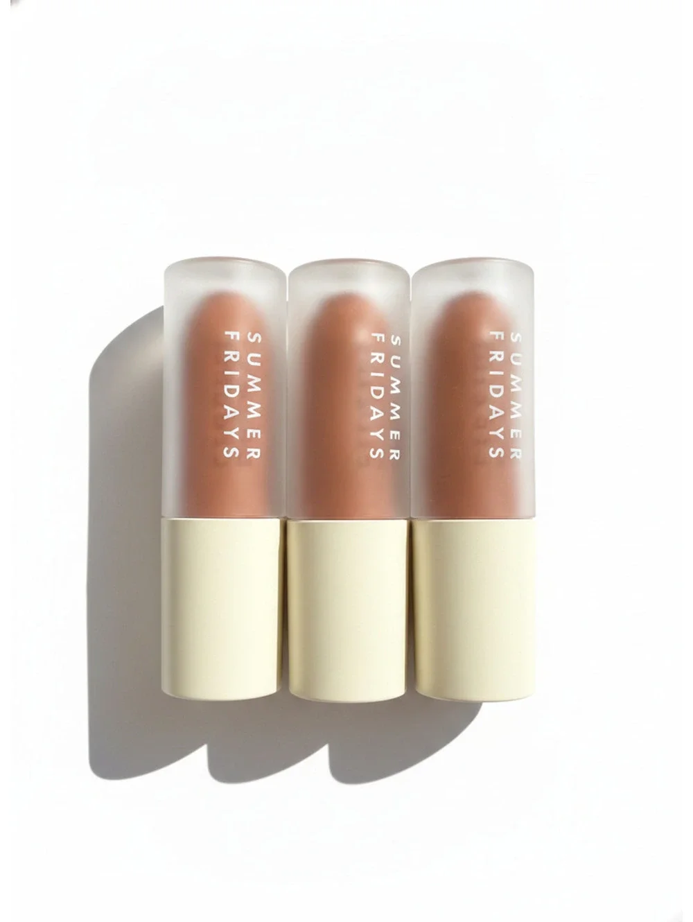 3x Summer Fridays Dream Lip Oil Warm Beige 4.5ml NWOB